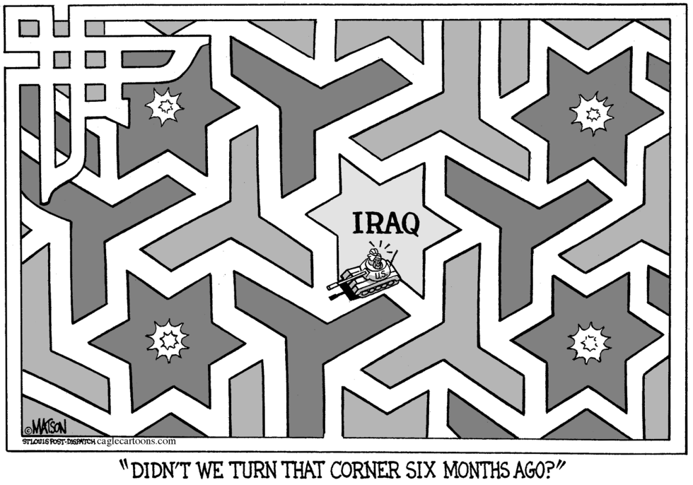  TURNING CORNERS IN IRAQ by RJ Matson