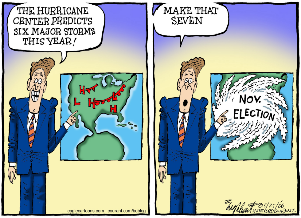  HURRICANES by Bob Englehart