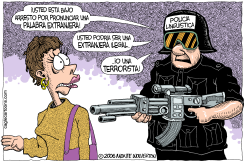 LA POLICIA LINGüISTICA  by Wolverton