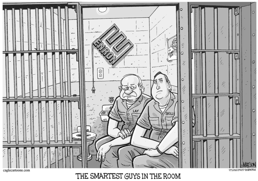  THE SMARTEST GUYS IN THE ROOM-GRAYSCALE by RJ Matson