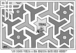 DANDO VUELTA EN LAS ESQUINAS DE IRAQ by RJ Matson