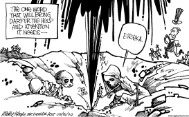 DARFUR HELP by Mike Keefe