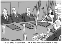 LADY JUSTICE JOINS CORPORATE BOARD by RJ Matson