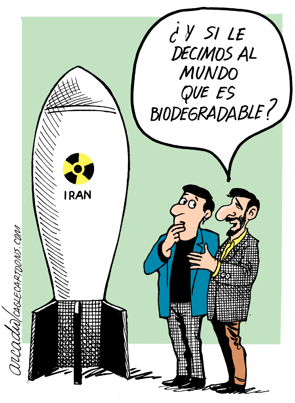  EL MITO DE LAS BOMBAS NUCLEARES EN IRáN by Arcadio Esquivel