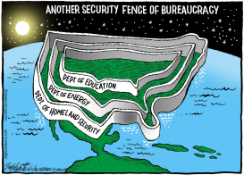 BUREAUCRACIES MUST DIE by Bob Englehart