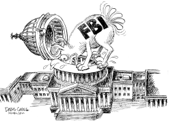 EL FBI Y EL CONGRESO by Daryl Cagle