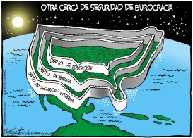 LAS BUROCRACIAS DEBEN MORIR  by Bob Englehart