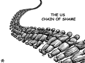 CHAIN OF SHAME by Emad Hajjaj