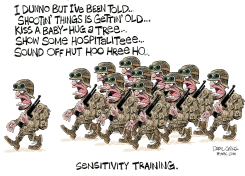 IRAQ SENSITIVITY  by Daryl Cagle