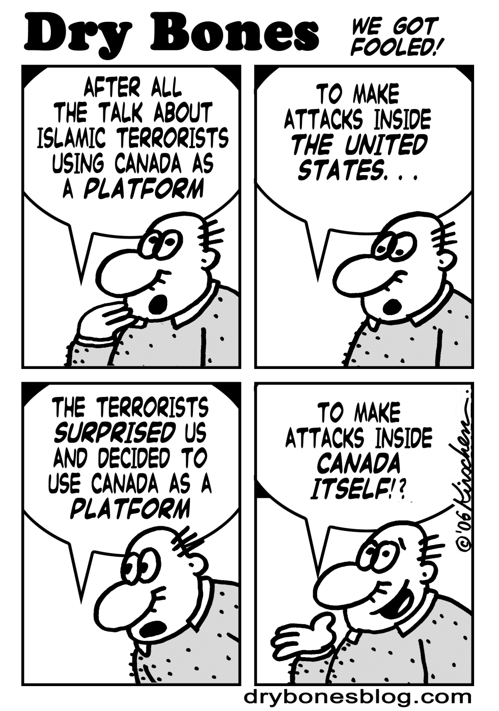  TERRORISTS TARGET CANADA by Yaakov Kirschen