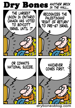 CANADIANS BOYCOTT ISRAEL by Yaakov Kirschen