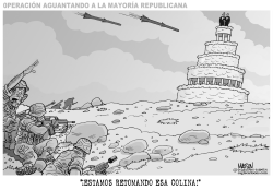 OPERACION AGUANTANDO A LA MAYORIA REPUBLICANA by RJ Matson