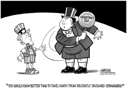 TAKING CANDY FROM UNCLE SAM by RJ Matson