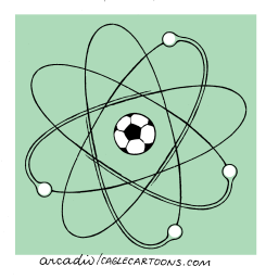 ATOMIC SOCCER  by Arcadio Esquivel