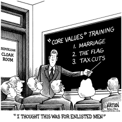 REPUBLICAN CORE VALUES TRAINING by RJ Matson