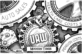 UAW MODERN TIMES by RJ Matson