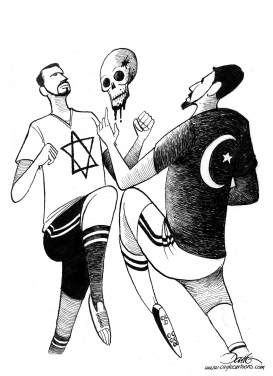 WORLD CUP ON THE MIDDLE EAST by Dario Castillejos