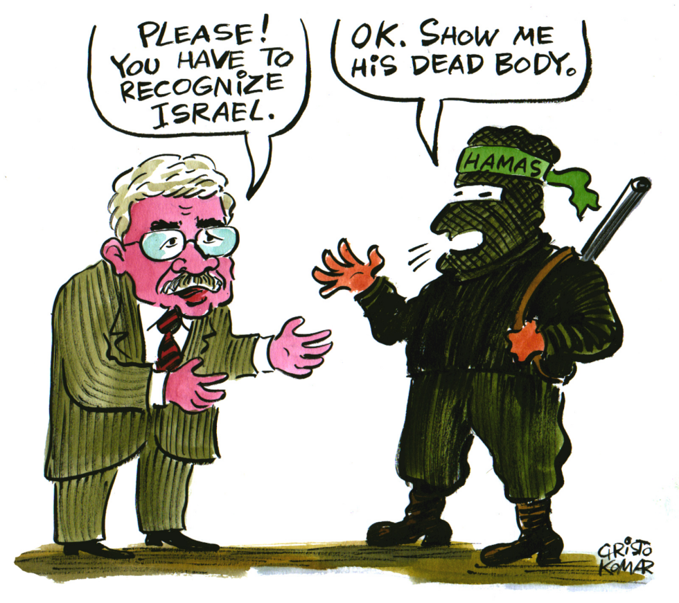  HAMAS AND ABBAS'S REFERENDUM  by Christo Komarnitski