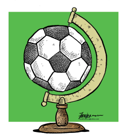 WORLD FOOTBALL FEVER by Manny Francisco