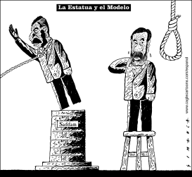 FISCALíA PIDE PENA DE MUERTE PARA SADDAM by Osmani Simanca