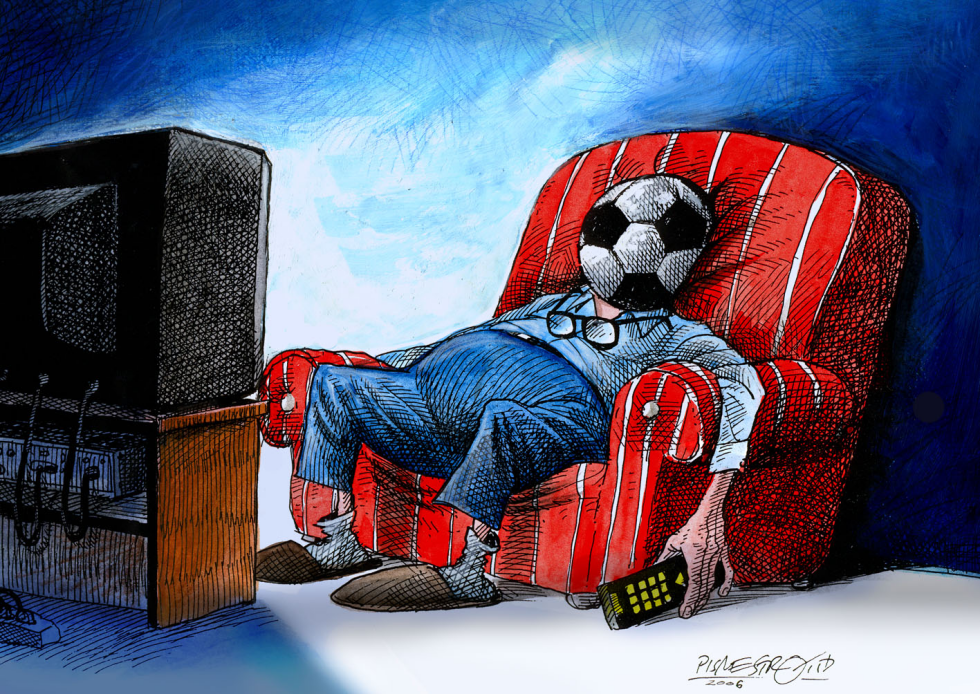  WORLD CUP SPECTATOR by Petar Pismestrovic