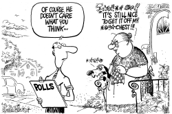 THOSE POLLS by Mike Lane