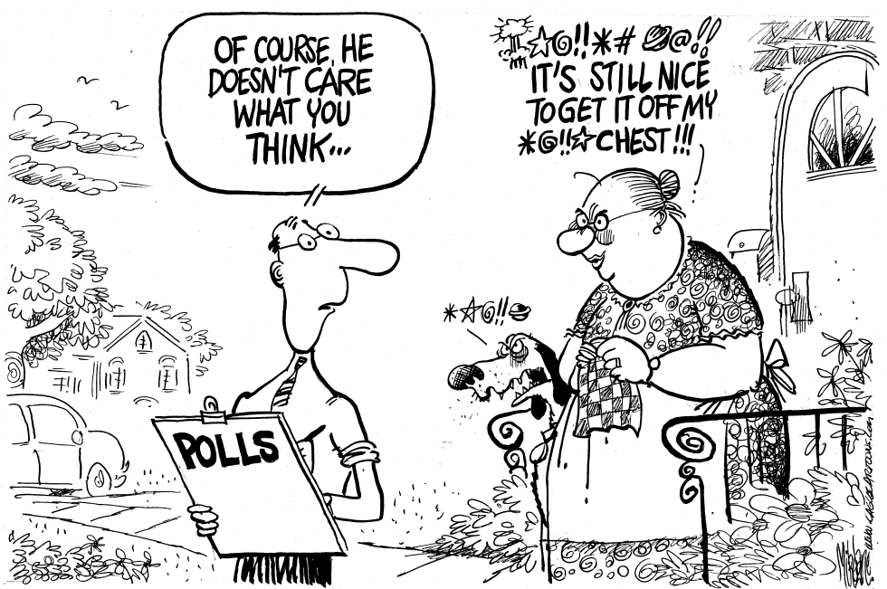  THOSE POLLS by Mike Lane