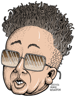 KIM JONG IL by Wolverton