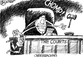 COURT SLAPS BUSH by Pat Bagley