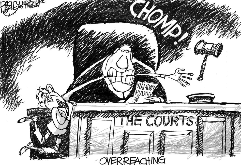  COURT SLAPS BUSH by Pat Bagley