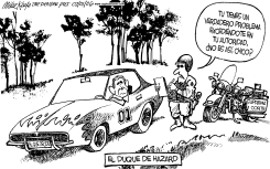 EL DUQUE DE HAZARD by Daryl Cagle