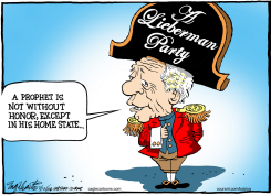 JOE LIEBERMAN by Bob Englehart