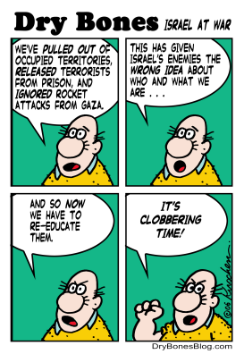 WAR  ITS CLOBBERING TIME by Yaakov Kirschen