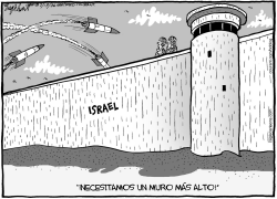 EL GRAN MURO DE ISRAEL by Bob Englehart