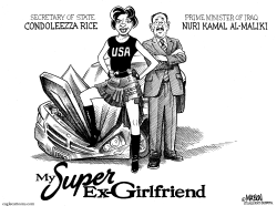 CONDOLEEZZA RICE IN MY SUPER EX-GIRLFRIEND by RJ Matson