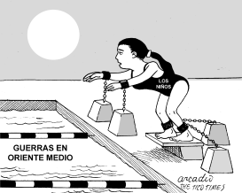 NIñOS DEL LíBANO by Arcadio Esquivel