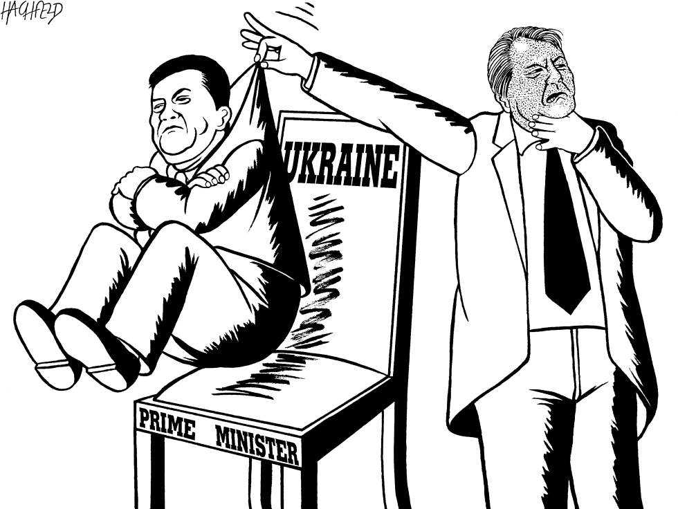  YUSHCHENKO- YANUKOVICH by Rainer Hachfeld