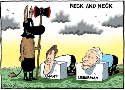 JOE LIEBERMAN by Bob Englehart