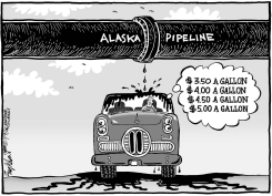 CORRECTED-ALASKA OIL by Bob Englehart