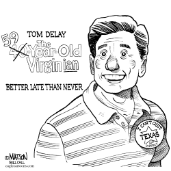 THE 59-YEAR-OLD VIRGIN-IAN by RJ Matson