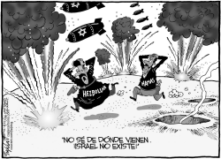 HEZBOLLAH Y HAMAS by Bob Englehart