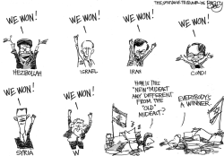 WINNING LEBANON by Pat Bagley