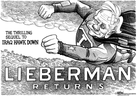 LIEBERMAN RETURNS by RJ Matson