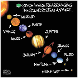 REARRANGED SOLAR SYSTEM by Aislin