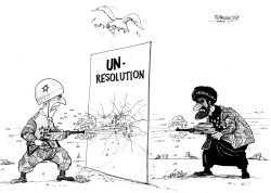 UN RESOLUTION- FRAGILE TRUCE by Petar Pismestrovic