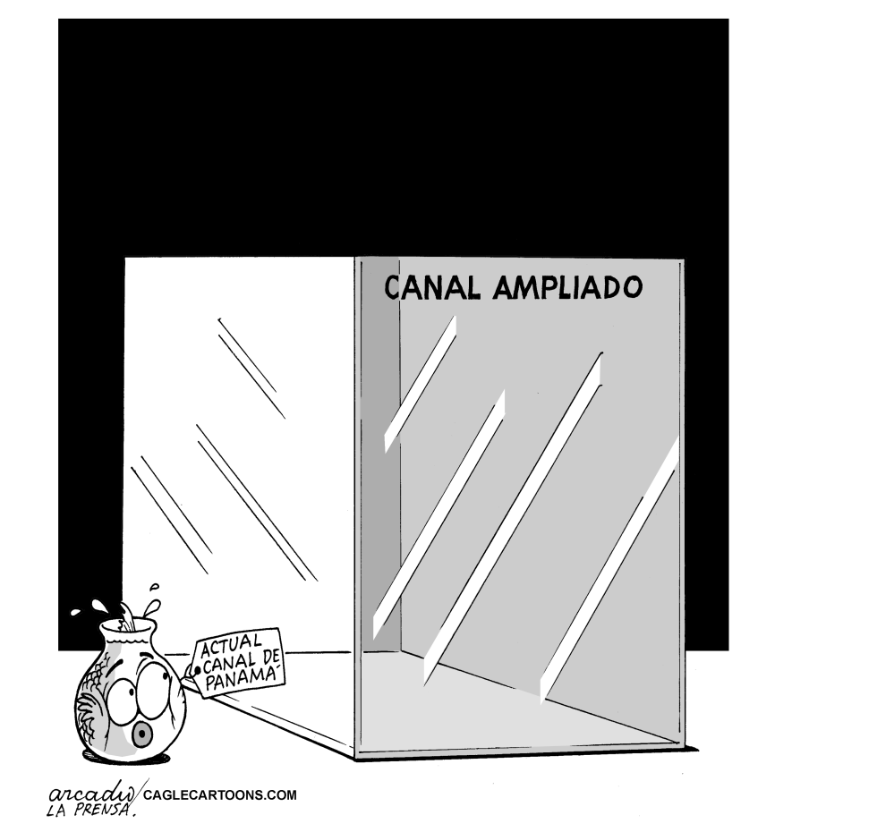  EL CANAL DE PANAMá AMPLIADO by Arcadio Esquivel