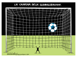 LA CANCHA DE LA GLOBALIZACIóN COL by Arcadio Esquivel