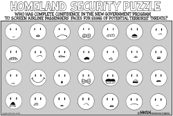 AIRLINE PASSENGER FACE SCREENING by RJ Matson