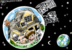 HOUSING BUBBLE by Pat Bagley