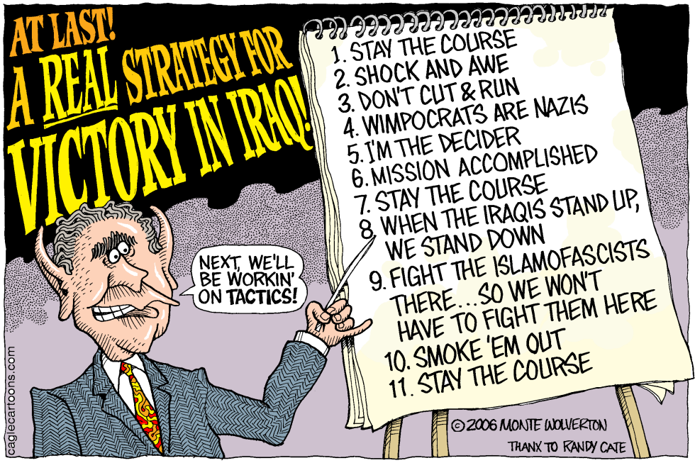  STRATEGY FOR IRAQ VICTORY by Wolverton